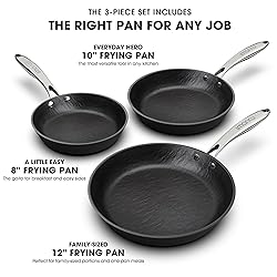 imarku Non Stick Frying Pans - 8&10&12 inch