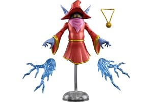 Masters of the Universe Origins Action Figure 200X Cartoon Collection Orko, 5.5 Inch 1980s Motu TV Wizard, Detailed Design & Clear Stand, Magic Effect