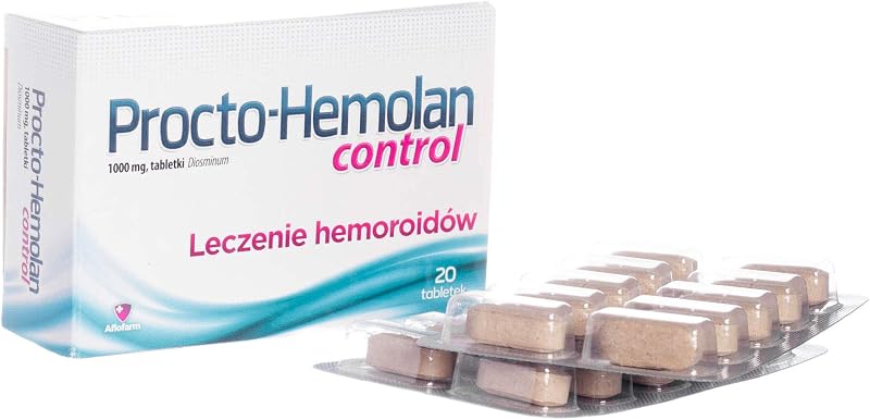 Aflofarm Procto-hemolan Control 20 Tablets Rectal Bleeding Pain