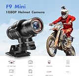 Riiai 1080P Helmet Action Camera with 32GB SD Card and Waterproof Feature view 2