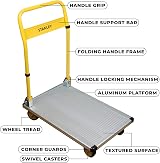 Stanley Aluminium Platform Truck 150kg SXWTI-PC510 Silver view 4
