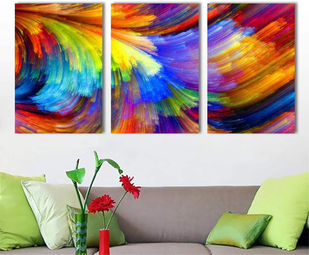 NOBRAND Modern Canvas Art Oil Painting Kids Room Poster and Print Wall