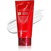Dermaheal Foaming Cleanser Rich Creamy Face Wash with Protease Enzymes and Bio Peptides for Pore Refining and Makeup Removal 5.07 fl oz
