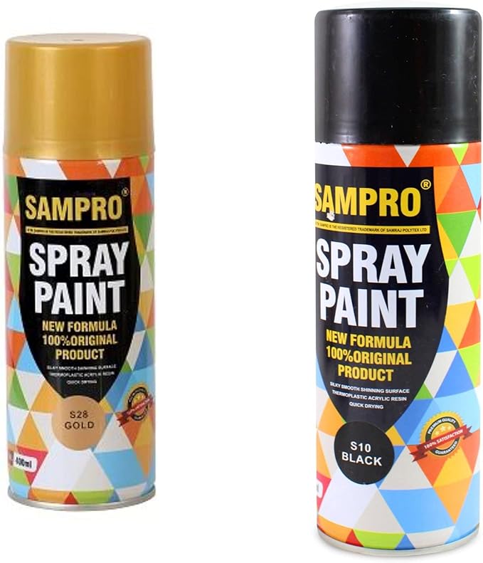 Sampro Aerosol Multi purpose Spray paint for motor,bike,car,hydro