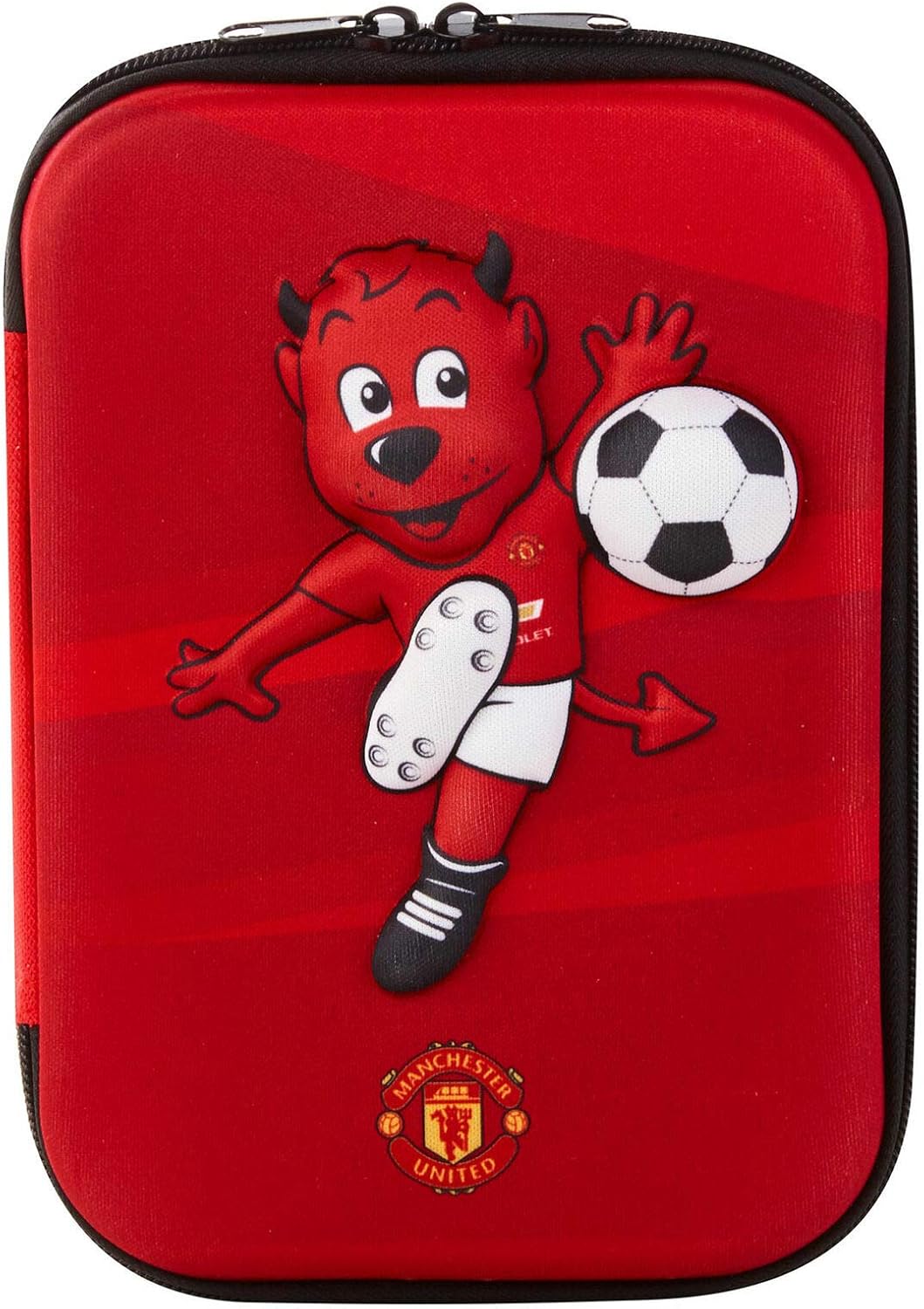 Manchester United F C Mascot Hardshell Pencil Case Football Amazon Co Uk Sports Outdoors