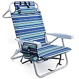 Yestomo Beach Chairs for Adults Heavy Duty, Compact