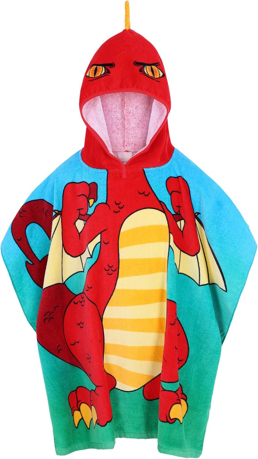 boys towelling hoodie