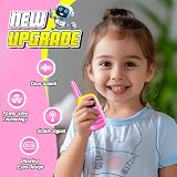 Grriopi Kids Walkie Talkies Pink Age 3-12 Outdoor Toy Gift for Girls Boys view 3