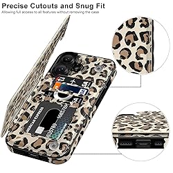 LETO for iPhone 16 Plus Case Wallet - Flip Folio