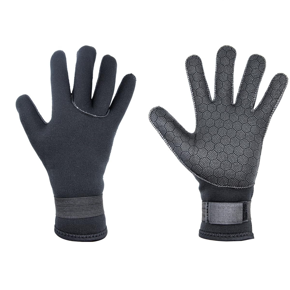 Tutuxio Neoprene Diving Gloves 3mm, Water Wetsuit Gloves Men Women Anti-Slip Keep Warm in Cold Water for Water Sports Swimming Surfing Snorkeling Kayaking Sailing SUP Winter Gloves