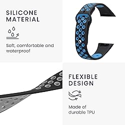 kwmobile Straps Compatible with Huawei Band 6 & 6