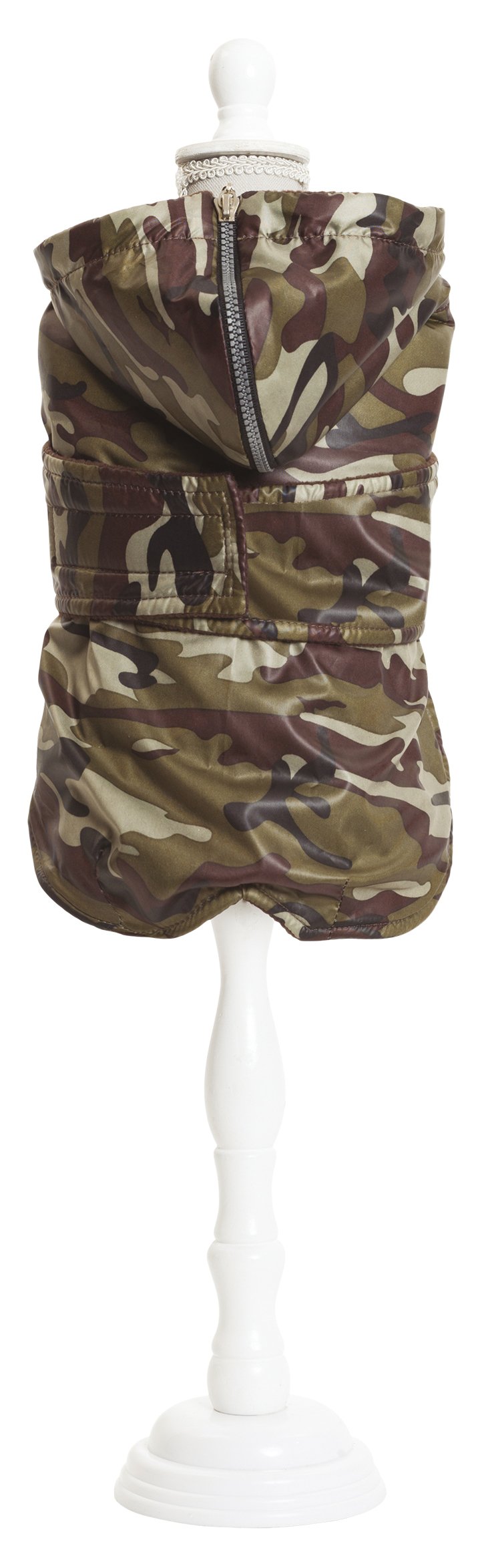 CROCI C7274456 Jacket for Dogs Specific Fitting for Dachshunds and Basset Hound, 34 cm, Padded