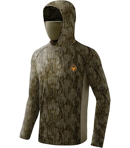Predator Camo Thermo Grid Mid Weight Hooded Sweatshirt at Amazon
