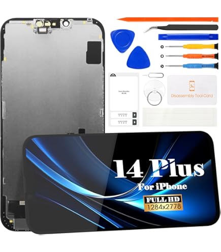 Amazon.com: for iPhone 14 Plus Screen Replacement Kit 6.7inch
