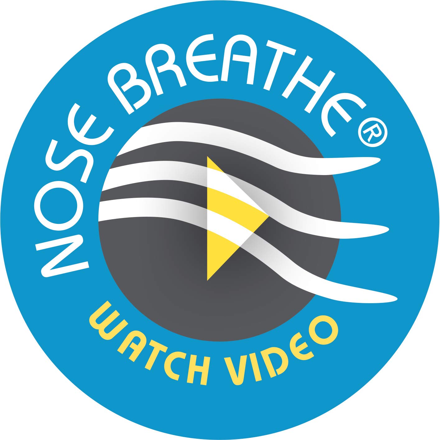 Nose Breathe® Trainer - Experience The Benefits of Nasal Breathing - Correct Tongue Placement, Tongue Position at The Roof of The Mouth, Will Stop Mouth Breathing Naturally.