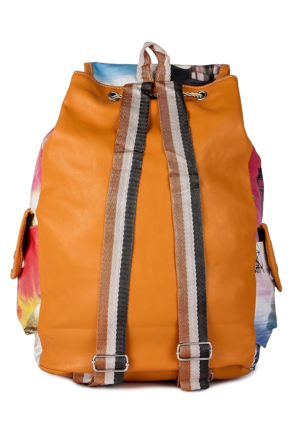 leather retail women's handbag backpack(multicolor,lr00472)