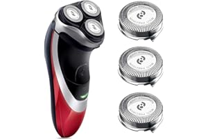 INNOBEAUT HQ8 Replacement Heads Compatible with Philips Norelco Aquatec Shavers, Razor Blades Suitable for Philips Aquatec Heads, HQ8 Heads (3-pc Pack)