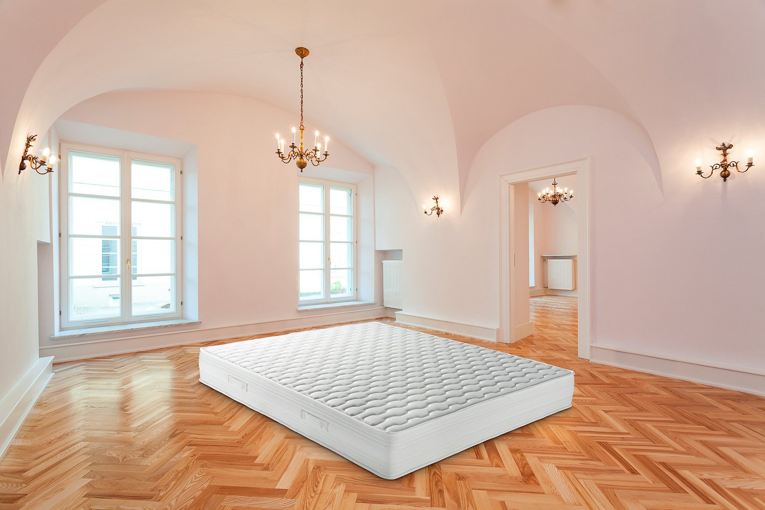 Crown Bedding Colchón Blando Impero, Espuma viscoelástica de ...