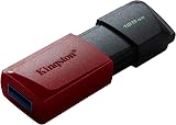 Kingston DataTraveler Exodia M USB 3.2 Gen 1 128GB DTXM/128GB Black Red view 3
