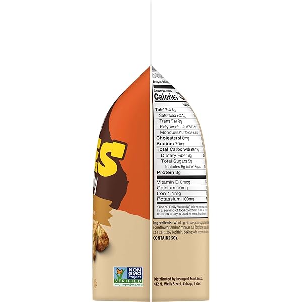 BEAR NAKED CRUNCHY GRANOLA BITES, BREAKFAST SNACKS, HONEY OAT, 6.2OZ BAG (1 BAG)