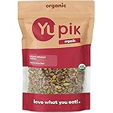 Yupik Organic Raw Pistachios, No Shells, 2.2 lb (35.2 oz), Gluten-Free, Non-GMO, Kosher, Vegan, Kernels, Unsalted, Crunchy Sh