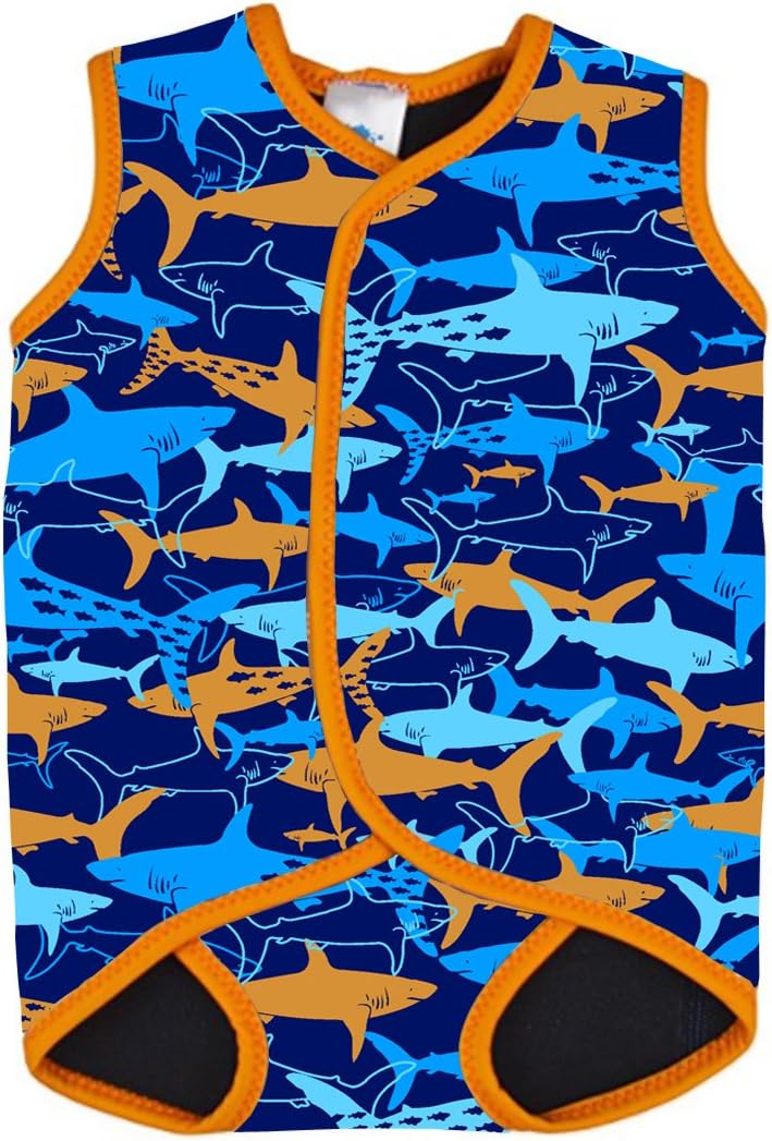 AYEEBOOY Baby/Toddler Wetsuit Vest with UPF50 Design for Boys/Girls 0-3 Years (FBA)