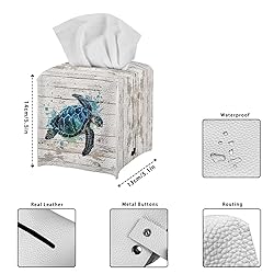 Talayituse Turtle Wood Paint Splatter Print Tissue