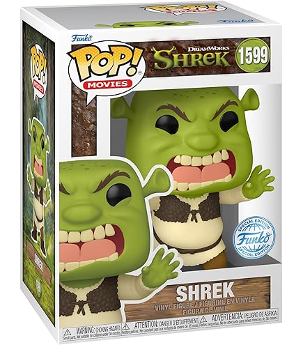 POP Filmes: Shrek (30º aniversário da Dreamworks) - Boneco de