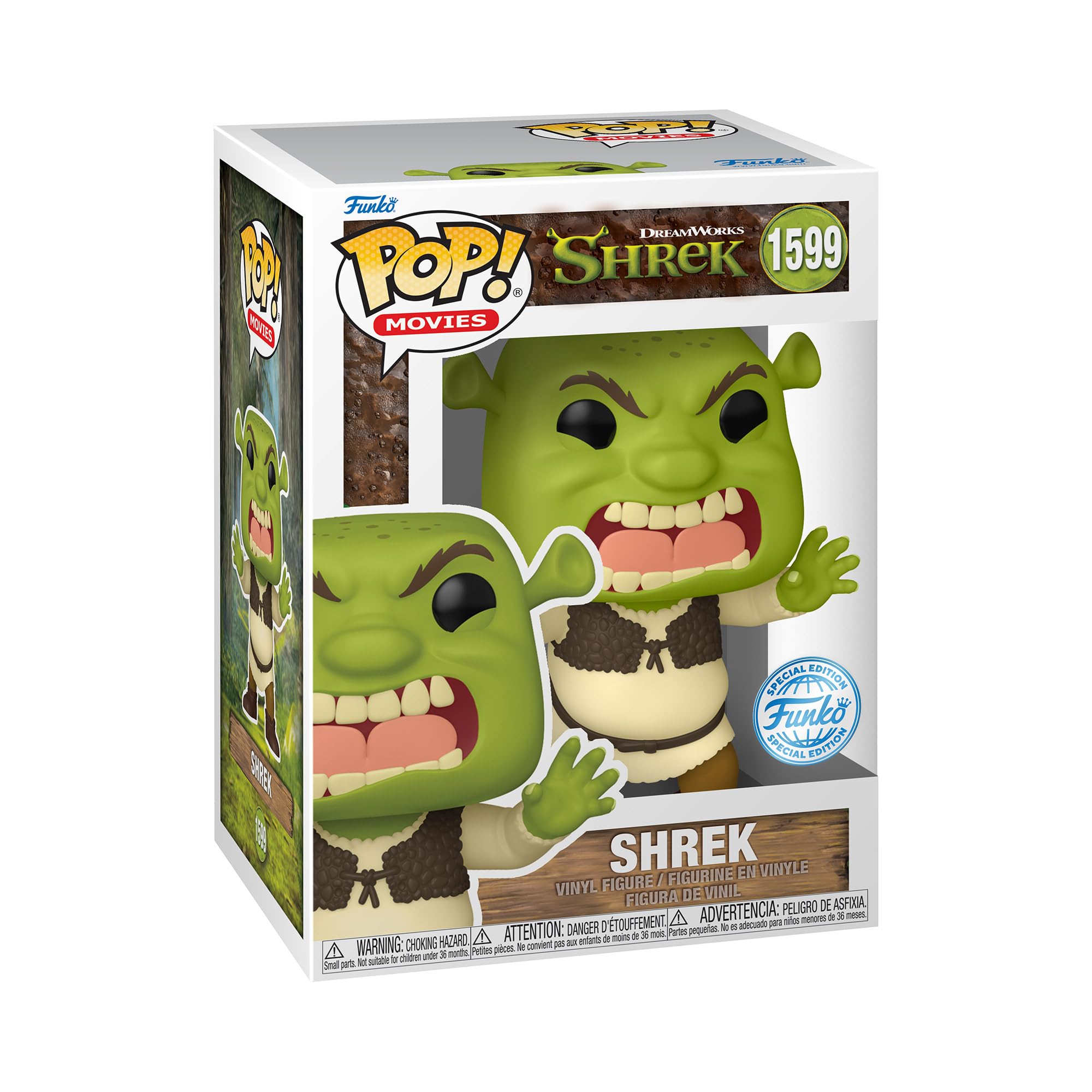 Funko POP! Movies: Shrek: DreamWorks 30th - Scary Shrek - Collectable Vinyl Figure - Gift Idea - Official Merchandise - Toys for Kids & Adults - Movies Fans
