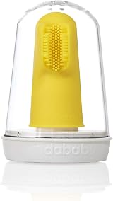 Frida Baby Baby's First Finger Toothbrush with Storage Case 3 Months Up 1 Pack view 4