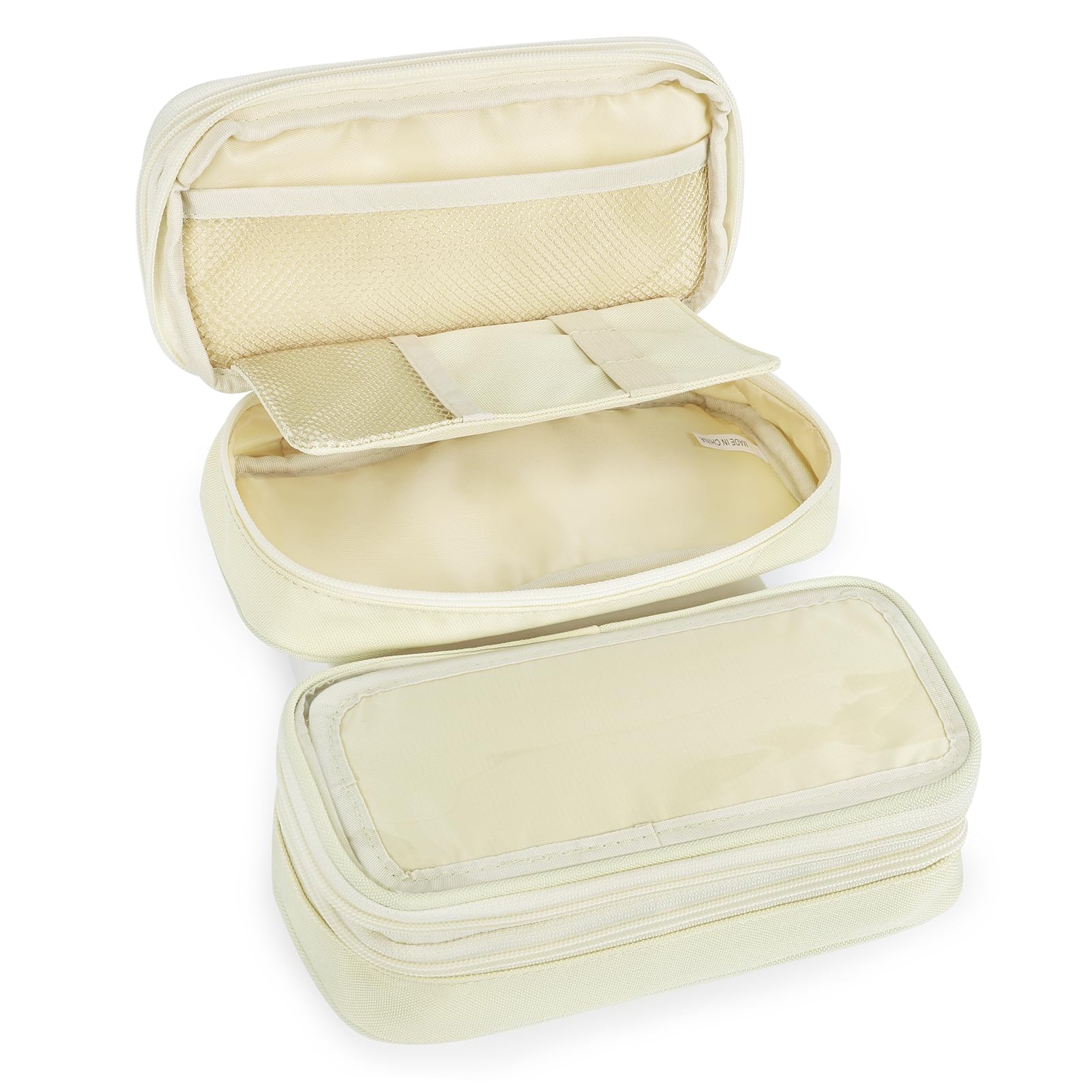 STEAMEDBUN Pencil Pouch for Teen Girls and Adult, Cute Aesthetic Pencil Case for School Office,Pencil Bag Ita Bag with Insert