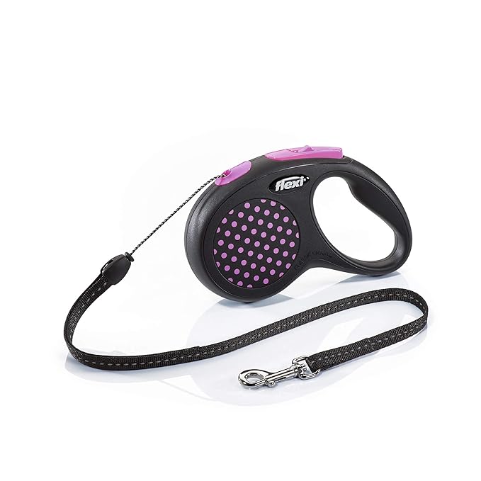 Flexi . Roll-Leine Design, Seil 5 m für Hunde bis Maximal 12 kg, S, blau