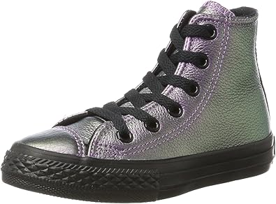 converse enfant violet