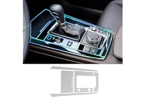 FDAIUN for 2020-2024 Mazda CX30 PPF Precut 8.5Mil Car Paint Protective Film TPU HD Film Scratch Protector Interior Accessories (Automatic Gear Panel 6Pcs)