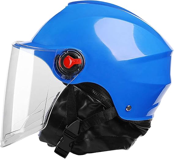 full face helm und brille fahrrad