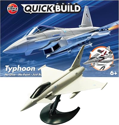 Airfix Eurofighter Typhoon Model Kit J6002 Kids 6+
