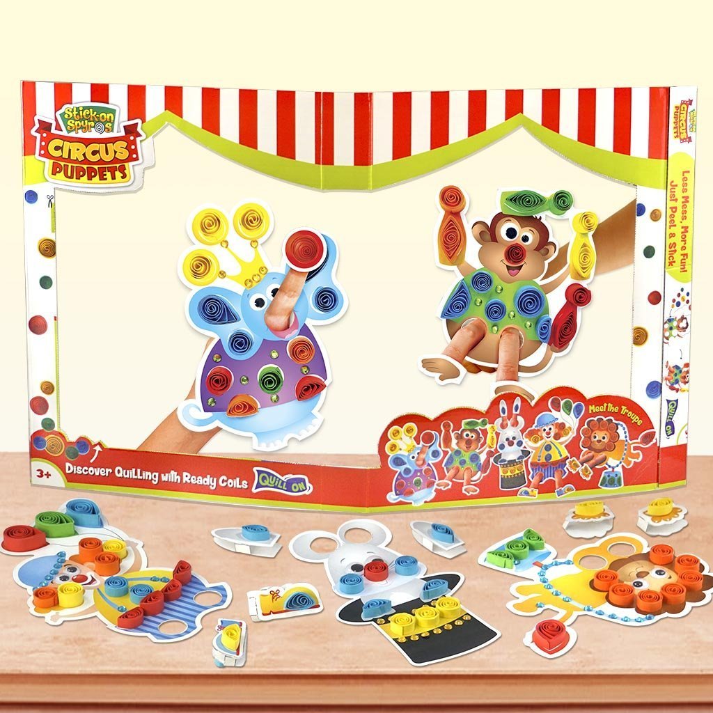 circus finger puppets