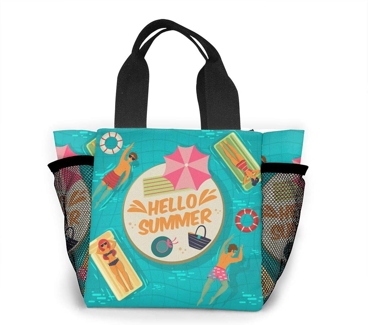 pool tote plastic
