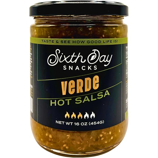 AZARE PURECALL MILD & GREEN GREEN 6個セット Amazon.com: Sixth Day Snacks Mild Salsa Verde | Fresh Tomatillos