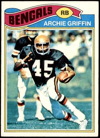 Amazon Com 1977 Topps 269 Archie Griffin Cincinnati Bengals Football Card Ex Bengals Ohio St Collectibles Fine Art