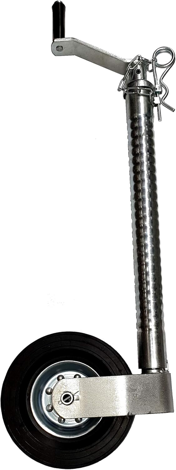Jockey Wheel Serrated 48mm Plant Trailer Compressor, Caravan Fits Ifor Williams TJ15 New Amazon