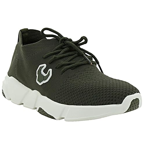 boys green running shoes