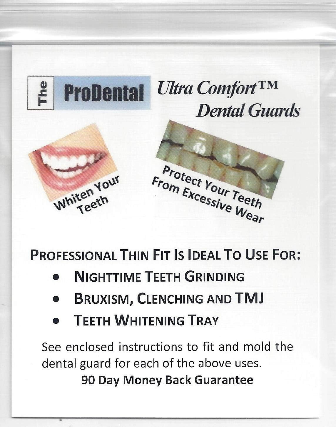 Mouth Guard for Grinding Teeth - 4 Pack | Thin and Trim Anti Grinding - Teeth Whitening Dental Guard | Stops Bruxism & Clenching | USA Made - No BPA, Includes Mouth Guard Case & Cleaning Tablets: Health & Personal Care