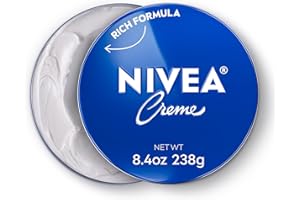 NIVEA Creme Body, Face and Hand Moisturizing Cream, German Formula, Rich Body Moisturizer with Provitamin B5, 8.4 Oz Tin