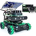 Yahboom ROS2 Robot Jetson Orin Nano Super 4GB Lidar Mapping Navigation Mecanum Wheel Python Programming Learn Noetic Ubuntu (Superior Ver-with Orin Nano Super 4GB)