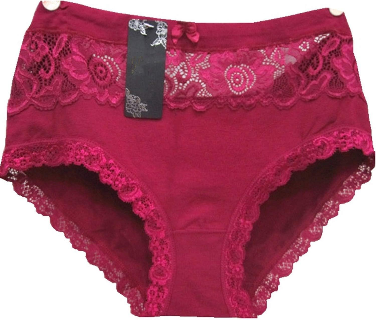 Lingeries Briefs Women Breathable Cotton Underwear Plus Size Lace Big