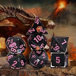 Core-Wrapped Dragon & Dungeon Dice