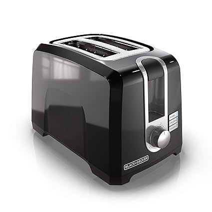 Black & Decker T2569B 2 Slice Toaster, Black