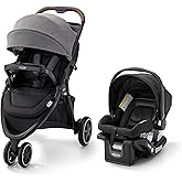 Graco Outpace LX All-Terrain Travel System - Includes SnugRide 30 Lite Infant Car Seat, Briggs, High-Performance Stroller/Car