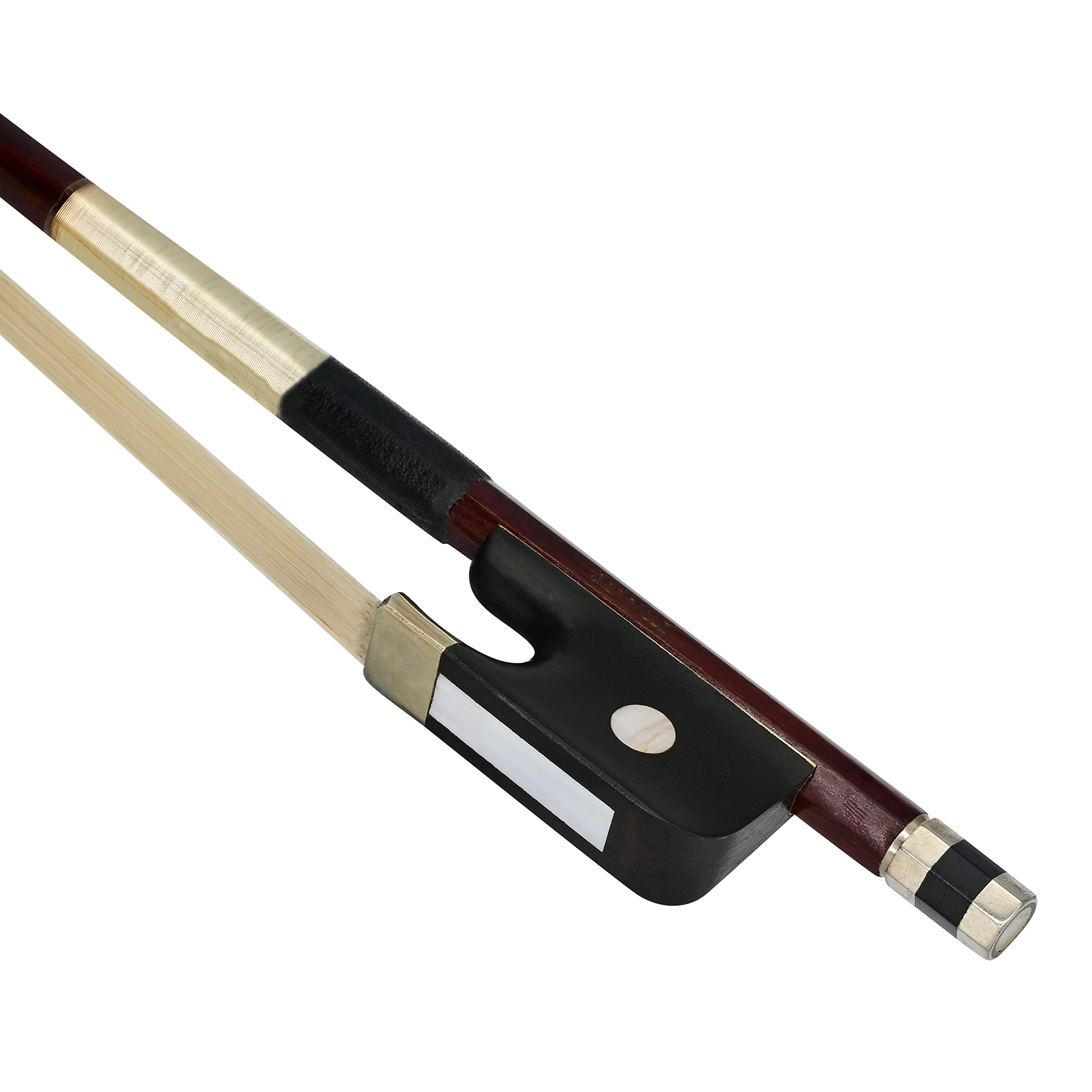 J. LaSalle LB-12C Brazilwood Student Series Cello Bow - 1/2 Size